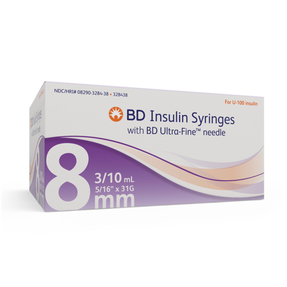 BD Insulin Syringes with BD Ultra-Fine™ needle