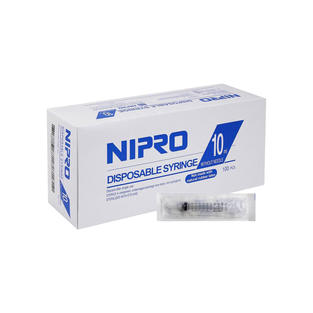 Nipro 10cc syringe